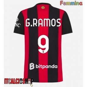 AC Milan Goncalo Ramos #9 Prima Maglia Femmina 2026-27 Manica Corta